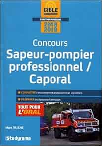 Amazonfr Concours Sapeur Pompier Professionnelcaporal - 