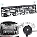 Produktbild Backup Car Camera License Plate with 2 Radar Detector Sensors BiBi Alarm Indicator Video Parking Sensor 170 Viewing Angle , Car License Plate Frame Mount Rear View Camera Waterproof Reverse Backup Rear View Camera