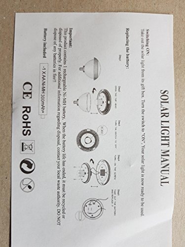 edco 871125295808 28 cm 6 AS PR Solar Gartenzwerg – Mehrfarbig - 2