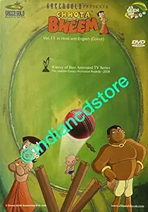 Chhota Bheem Series Vol.11 (Hindi ,English Kids Cartoon Dvd)