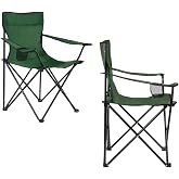2 CAMPING CHAIR DARK GREEN