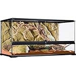 Exo Terra PT2613 Terrario in Vetro 90X45X45 Cm Inclusa Parete Posteriore