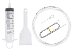 GOODGDN 5 Pezzi Spazzola per la pulizia del frigorifero, set di pulizia e dragaggio di scarico del frigorifero, strumenti di sblocco per sblocco flessibile, Kit Pulizia Frigorifero per il frigorifero