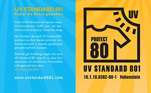 Landora®: Damen UV-Shirt mit UV-Schutz 80 und Oeko-Tex 100 Zertifizierung in koralle oder türkis - 2