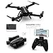 Produktbild QUINTRA 3x Batterie + faltbare Quadcopter Q9W MINI wifi HD Kamera Drone UFO RC 2.4Ghz RTF
