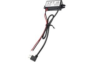 Heemol 12V auf Micro USB,12V auf 5V Micro USB-Adapter,3A 15W DC Buck-Konverter-Modul DC auf DC Auto-Stromwandler Adapter.