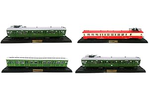 OPO 10 - Lot de 4 Automotrices SNCF Ho 1/87 Train Locomotive (1+3+4+5) LAM7
