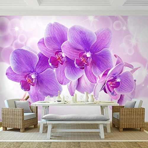 Fototapete Orchidee 352 x 250 cm – Vliestapete – Wandtapete – Vlies Phototapete – Wand – Wandbilder XXL – !!! 100% MADE IN GERMANY !!! Runa Tapete 9012011b - 2