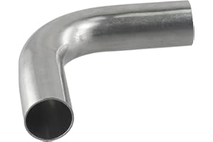 ‎ZOEGNEER Edelstahl-Rohrbogen in Präzisionsfertigung, perfekt für DIY-Rohrreparaturen (25 mm)