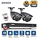 Produktbild Annke Überwachungssystem 720P 4CH AHD DVR Recorder Videoüberwachung mit 2 x 960P Überwachungskameras für innen und außen Bereich mit 1TB Festplatte Nachtsicht bis zu 30 Meter