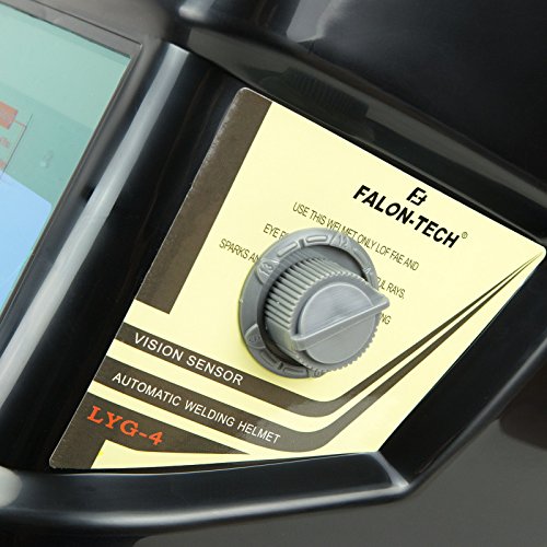 Automatik Schweißhelm + Solarzellen inkl.2 Vorsatzscheiben Schweißschirm LYG4500 - 3