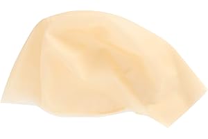 Boao Gorras Calvas Gorro de Látex para Adultos Gorra de Peluca de Cabeza Calva de Maquillaje Accesorio de Disfraz (1 Paquete, Tamaño Grande)