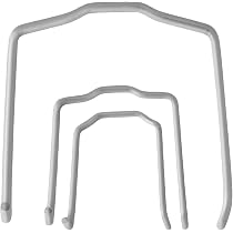 Ldafava Clips De Retenue Tuyau Radiateur - 3 Pièces Acier Inoxydable Anti-Corrosion - Compatible BMW E39 E38 E60 E90 X5 E46 325i 328i