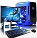 Price comparison product image VIBOX Lupus 81 Gaming PC Computer with Game Voucher, Windows 10 OS, 22" HD Monitor (4.2GHz Intel i7 Quad-Core Processor, Nvidia GeForce GTX 1080 Graphics Card, 32GB DDR4 RAM, 240GB SSD, 3TB HDD)