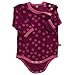 Pippi Baby Girls Body AO Printed 4 Pack Long Sleeve T-Shirt, Pink, 80 cm
