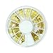 LHWY 3D Gold Decal Stickers Nail Art Tip DIY Decoration Stamping Manicure