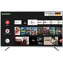 METZ 101 cm (40 inches) Full HD Certified Android Smart LED TV M40E6 (Black and silver)