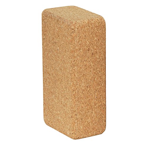 Yogaklotz Kork, Yoga Block, Yoga Brick aus Naturkork, praktisches Hilfsmittel für Yoga, Yoga Zubehör