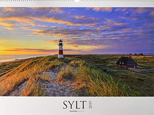 Sylt 2019 - Bildkalender XXL (64 x 48) - Nordsee - Landschaftskalender - Naturkalender