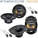 Mitsubishi Eclipse 1995-2005 OEM Speaker Replacement Harmony R65 R69 Package RS.19443.00