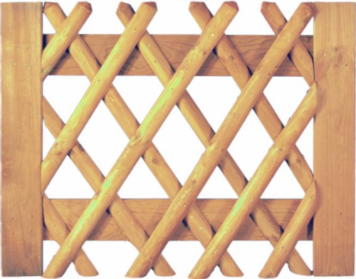 Tür für Jägerzaun Scherenzaun B100 x H80 cm