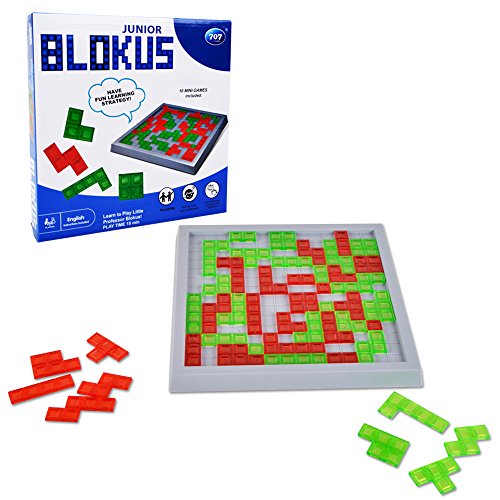 Preisvergleich Produktbild Blokus Strategiespiel Pädagogisches Spielzeug - WISHTIME Gehirn Teaser Mind-Strategie Spiel Schnelles Rennen für die Familie Zeit für Kinder 3