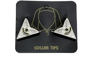 PIRATENLADEN Collar Tips mit Cowboyhut, Kragenecken, Western