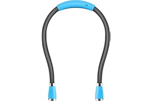 SingHong Neck Book Light LED Reading Lamp USB Rechargeable, Hands Free, 4 LED Bulbs, 4 Adjustable Brightness, for Reading in Bed or Outdoor Activities at Night