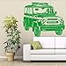 Produktbild Russian Car UAZ Wall Decal Garage Vinyl Sticker Art Decor Mural Home Living Room Decal Car Sticker Removable  57 * 50.cm