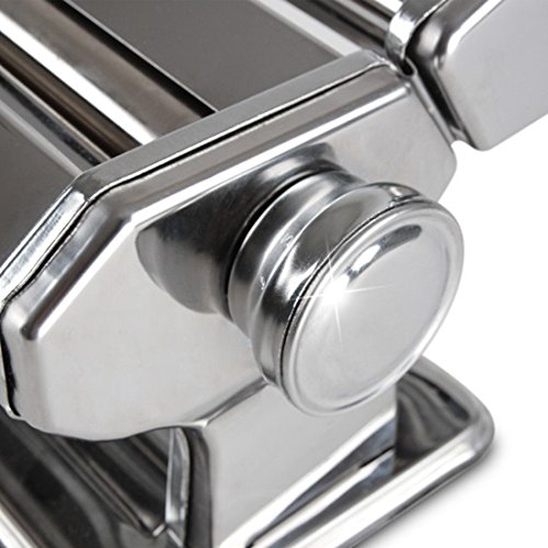 WTC manuelle Nudelmaschine Pasta Maker Pastamaschine Nudel Maschine für 7 verschiedenen Nudelstärken - 5