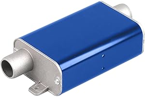 ‎HIFROM Dieselheizung Schalldämpfer Standheizung Schalldämpfer AbgasschalldäMpfer für Parkheizung Schalldämpfer Set, Auspuff Schalldämpfer Kit für Diesel Heizung, Auto Auspuffanlagen, 24 mm (Blau)