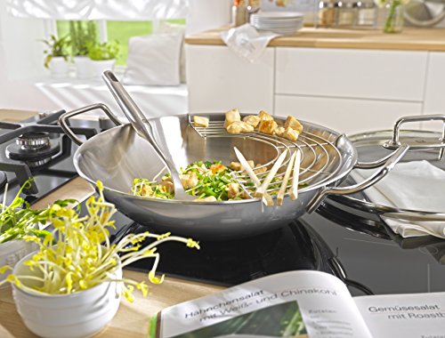Zwilling 40992-332-0 Plus 3-Schicht-Material Wok, 32 cm - 5