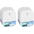 Meross Matter Smart Plug with Energy Monitoring, Mini WiFi Plug with Matter Simple Setup(MSS) Feature, Works with Apple HomeKit, Alexa, Google Home, SmartThings, Remote Voice Control, 13A, 2 Packs