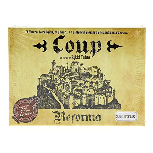 Zacatrus! Coup y reforma, Jeu de Carte référence : ZAC011, français Non Garanti