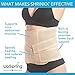 Upspring Shrinkx Belly Postpartum Belly Wrap - Postnatal Belly Band to Slim and Support After Baby S/M Nude
