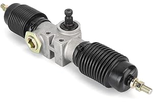 BEDIFFER Arbre de Direction Assistée en Acier Inoxydable 360mm, Pièces de Rechangepour VTT/UTV Quad, Compatible avec Bricolage ATV, Accessoires Vélo Précision