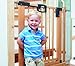 Geuther Stair Safety Gate Easy Lock (Wood, Range of Adjustment 80.5 - 88.5cm)