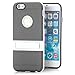 Produktbild Saxonia Apple iPhone 6 / 6S Hülle Case Slim Silikon Schutzhülle Back Cover Silikonhülle mit Standfuß Grau