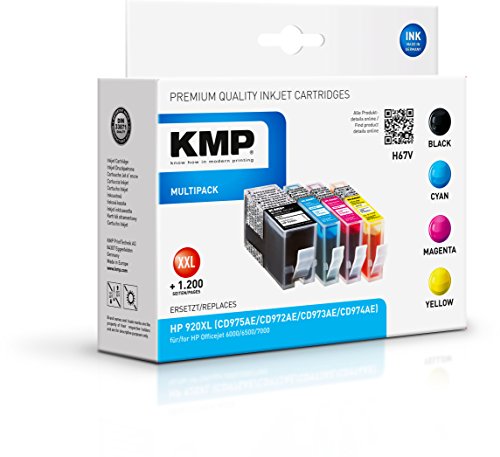 KMP Multipack für HP Officejet 6000/6500/7000, H67V