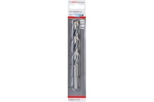 Bosch Professional Broca helicoidal HSS PointTeQ (para metal, vástago reducido, 12 x 101 x 151 mm, accesorio de taladro), Na, diámetro 12 mm