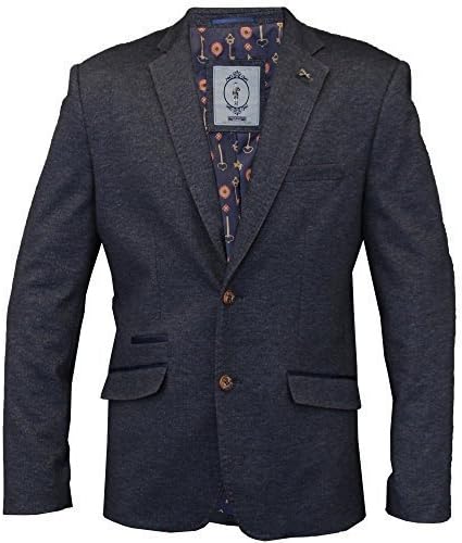 Creon Previs Boys Kids Wool Mix Herringbone Tweed Blazer Patches Jacket