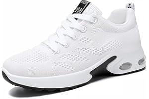 WOWEI Basket Femme Chaussures de Sport Running Sneaker Air Respirant Chaussures de Course Légères Air Running Baskets Chaussures de Sport Fitness Gym Jogging Outdoor