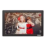 1 AÑO DE GARANTÍA : Este portarretratos electrónico tiene un año de garantía; Este marco de fotos es el regalo perfecto para familia y amigos, este es un mejor regalo de navidad.