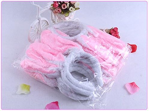 3 Pack - Christmas bestseller flashing rabbit ears ear tail plush hair with LED flashing headdress hairpin children's show costume props -12 assembled, 36 assembled ( Size : 36 pieces assembled*1 )