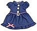 Produktbild iBayda Jeans Kleid Puppenkleidung f¨¹r 16-zoll (35-40cm) Hohe Simulation Baby
