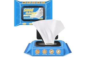 MALLBAOLA Toallitas para Zapatillas, 30 Piezas Toallitas Limpiadoras para Zapatillas, Limpiador Zapatillas Elimina las Manchas de Suciedad, Limpiador Zapatillas Blancas Eficaz en CueroAnte Nubuck y Tejido