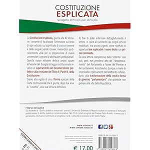 Costituzione esplicata. Spiegata articolo per articolo