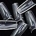 500 pcs New Professional French false nails for acrylic nail art tips design decoration Clear