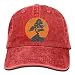 Produktbild ewtretr Denim Baseball Cap Vintage Bonsai Tree Men Women Snapback Caps Baseball Hat Adjustable Unisex Suitable for All Seasons