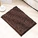 Produktbild LYJZH rutschfeste Maschinenwaschbar Anti-Rutsch-Badematte für Badezimmer Weich Badematten Chenille Fußmatte Tür Bad rutschfeste Lange Haare colour5 50 * 80CM